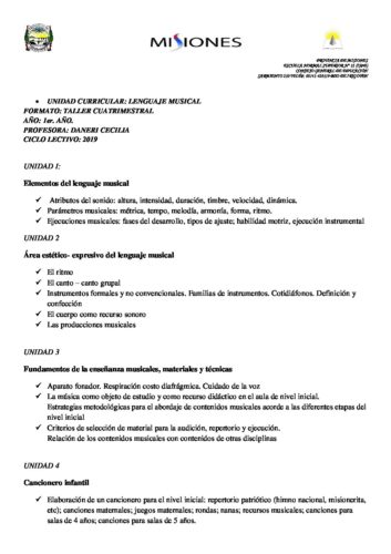 Instituto Superior de Formación Docente - Escuela Normal Superior Nº12